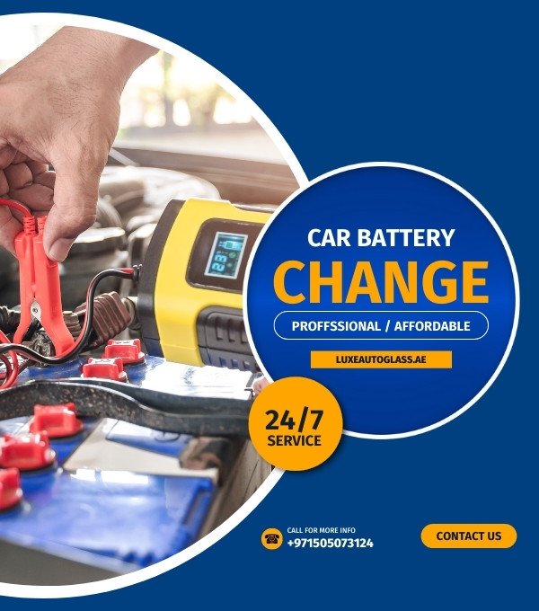 Trusted Car Battery Replacement Dubai Services Call us now