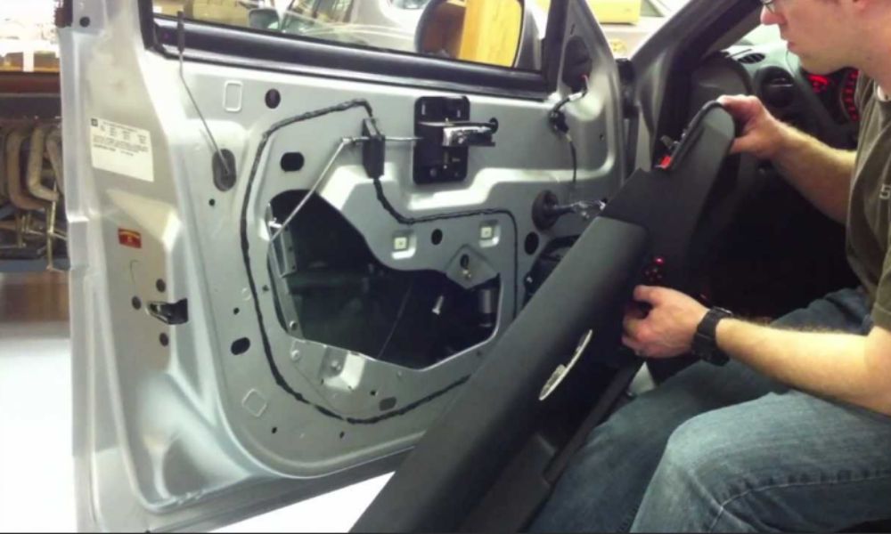 Inspect the Window Regulator and Motor